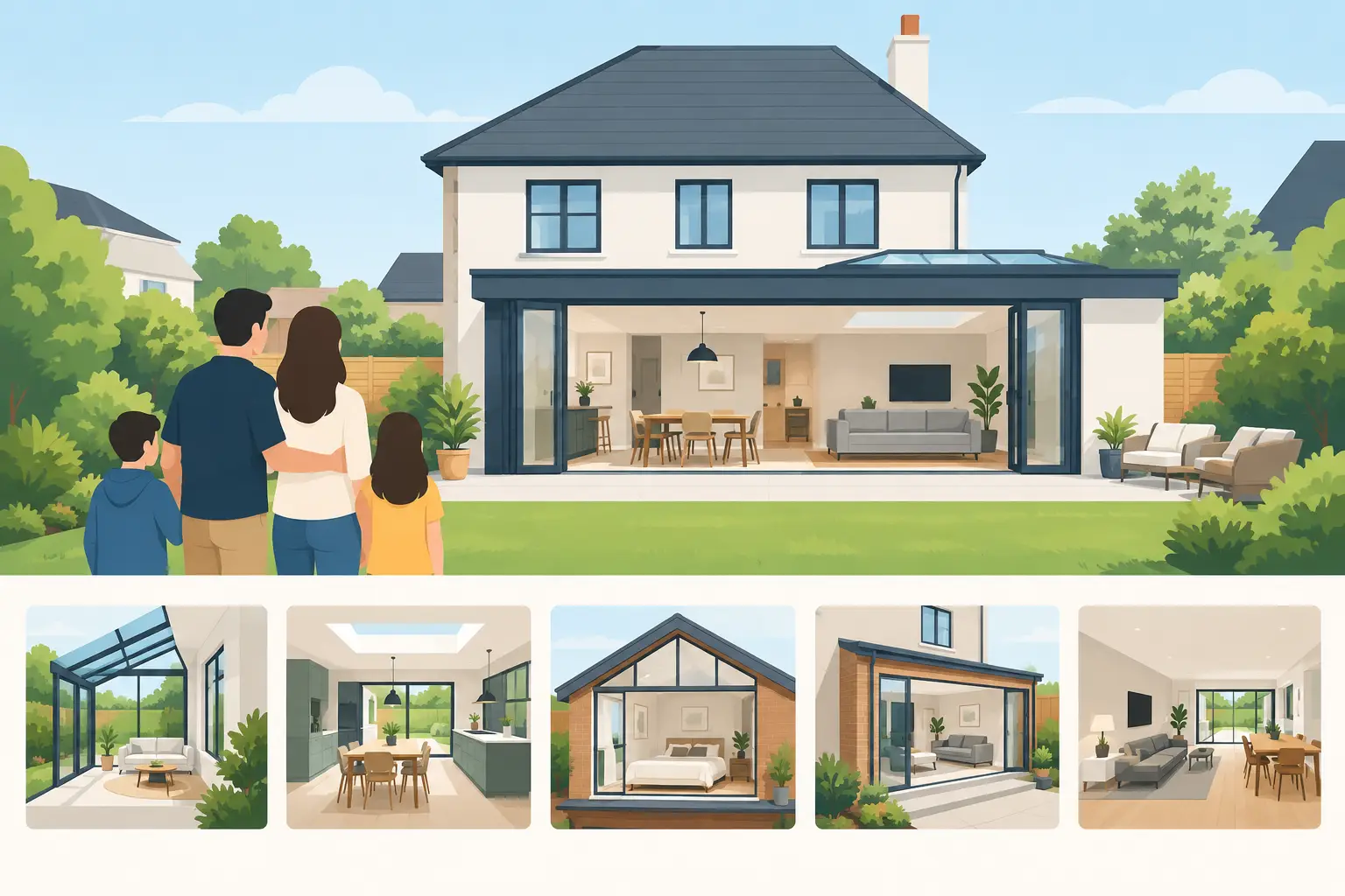 10 Best Extension Layout Ideas for Family Homes