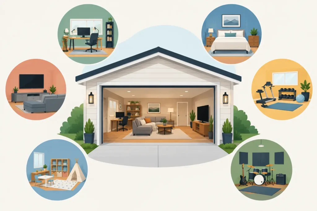10 Best Garage Conversion Uses for Your Home