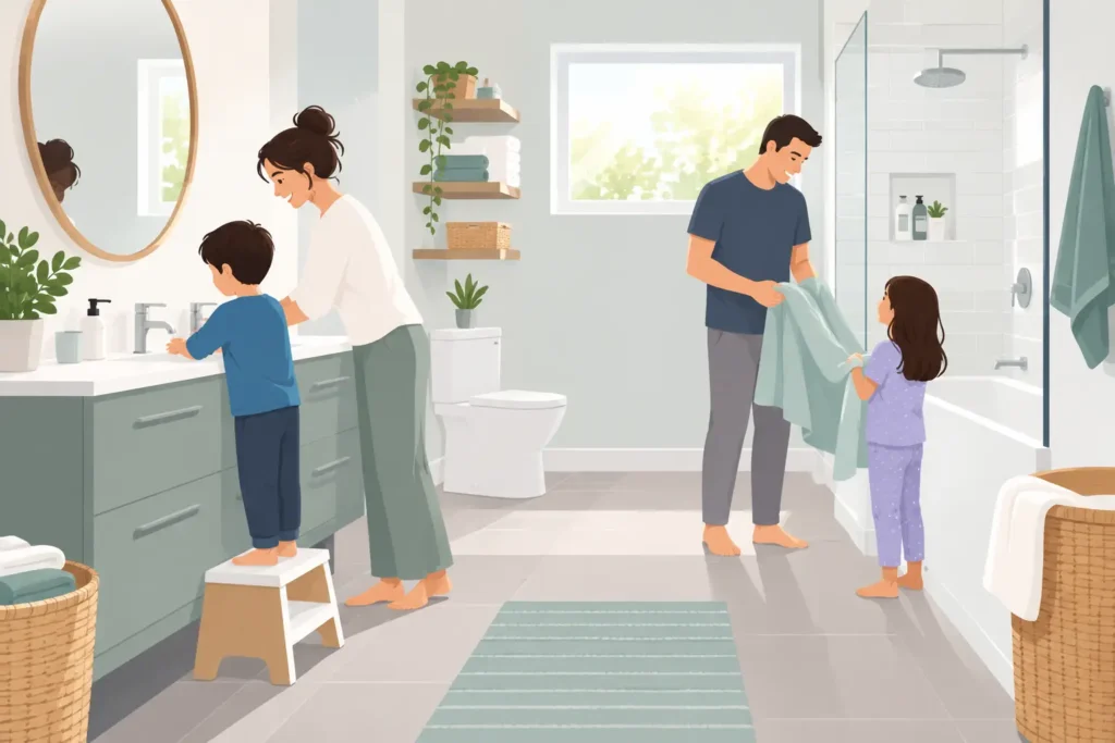 12 Best Family Bathroom Ideas for Busy Homes