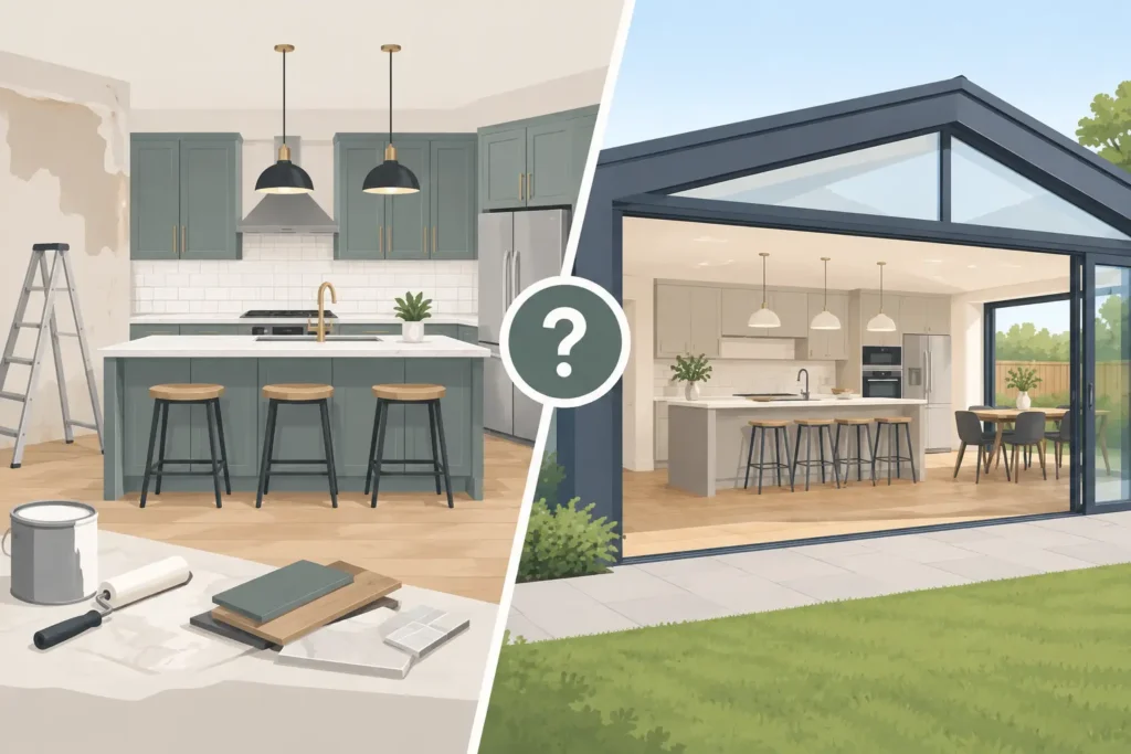 Kitchen Renovation Versus Extension - Which Fits?