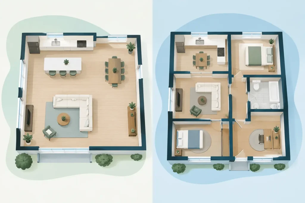 Open Plan Versus Broken Plan for Your Home