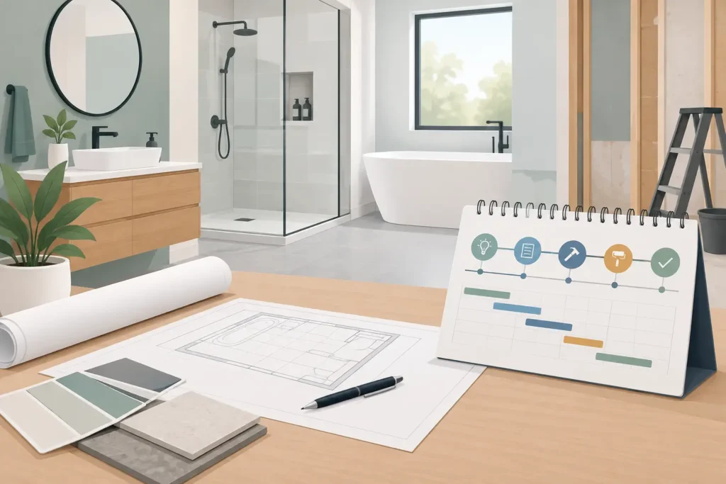 Planning a Bathroom Renovation Timeline Well